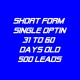 Short Form Single Optin-31-60 Days Old-500 Leads