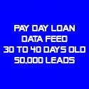 Pay Day Loan Data Feed-30-40 Days Old-50K Leads