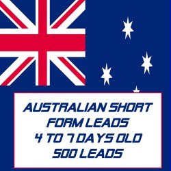 Australian Short form leads-4-7 Days Old-500 Leads
