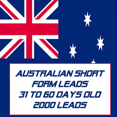 Australian Short form leads-31-60 Days Old-2000 Leads