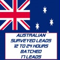 Australian Surveyed Leads-12-24 Hours Batched-17 Leads