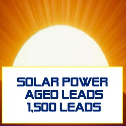 Solar Power Leads Aged