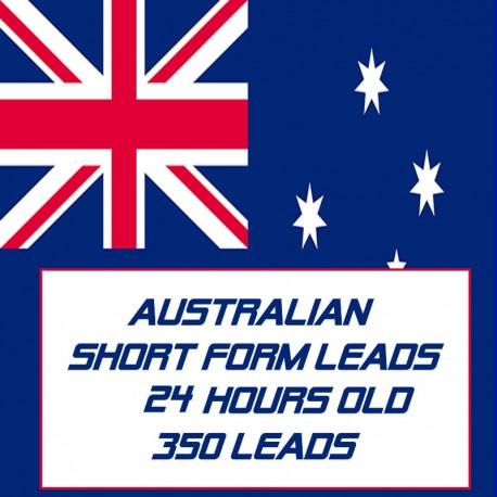 Australian Short form leads-24 Hours Old-350 Leads