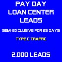 Payday Loan Center Leads Semi-Exclusive(Traffic C) - Sold Twice