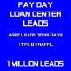 Payday Loan Center Aged Leads