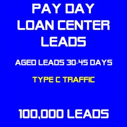 Payday Loan Center Aged Leads(Type C Traffic)